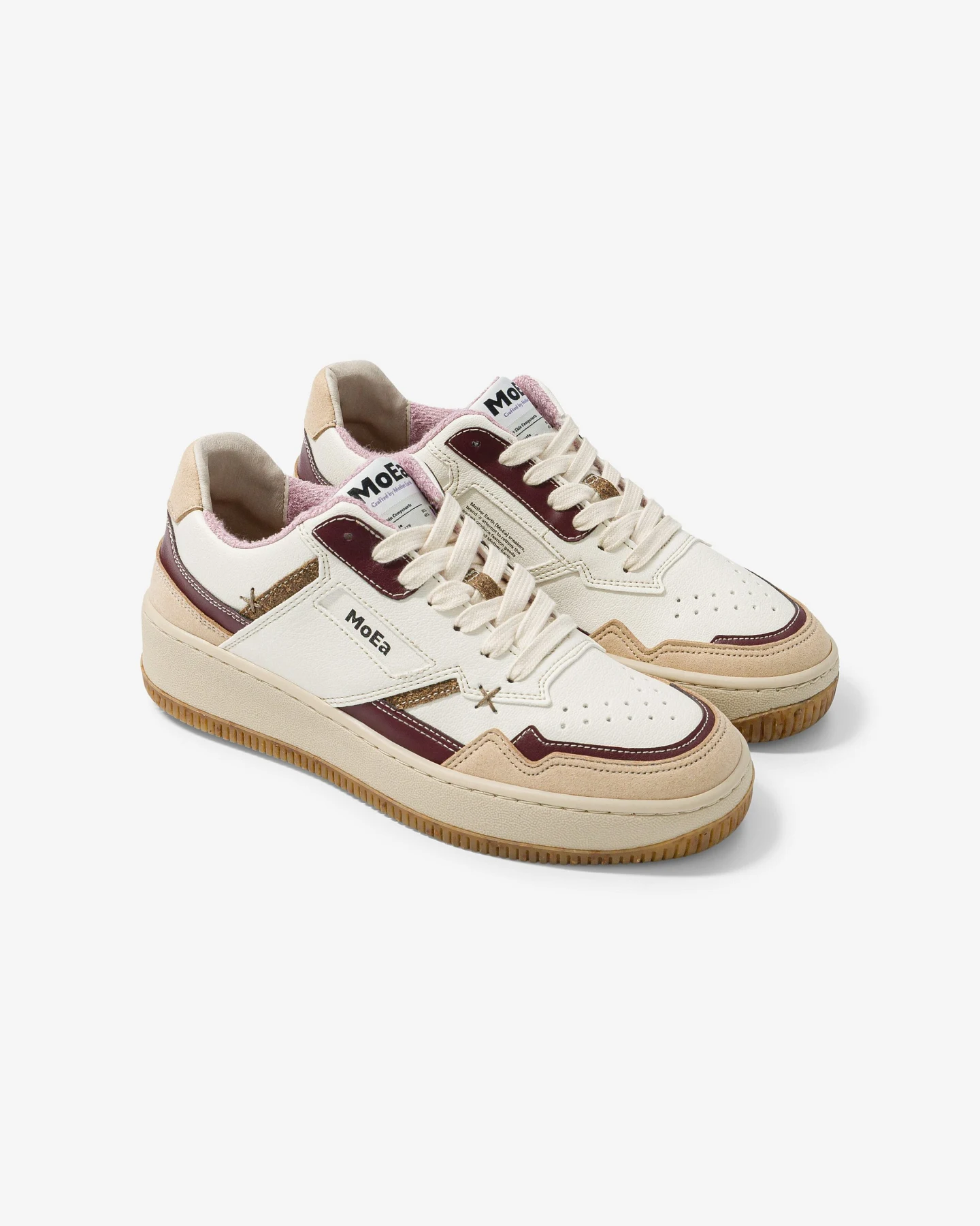 MoEa Herren vegan Sneaker Gen1 Trauben Wein Natürlich – Ansicht 2