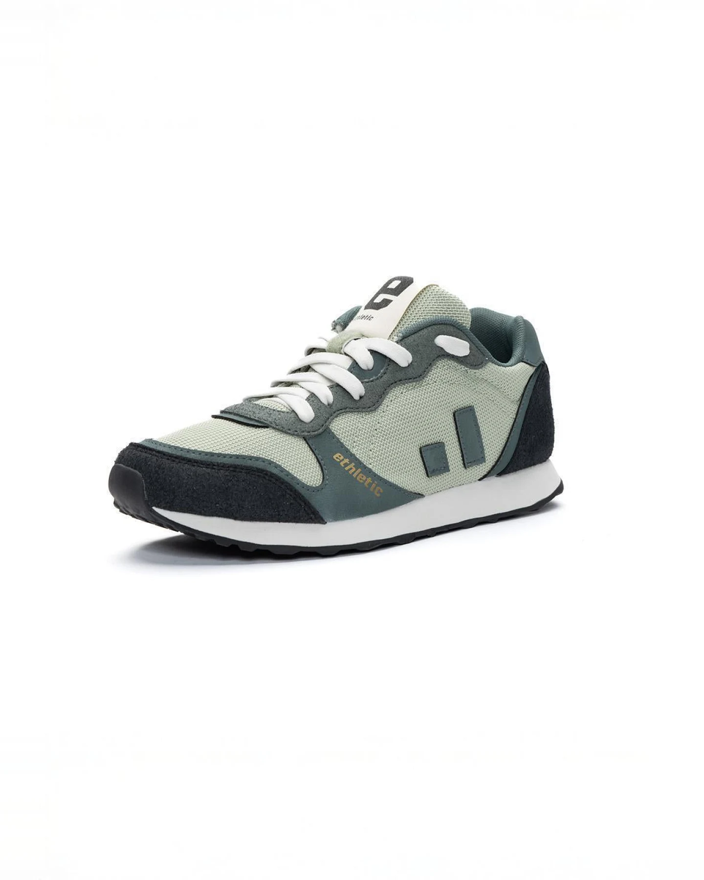 Ethletic Herren vegan Schuhe Donovan Dusty Green/Jet Black – Ansicht 2