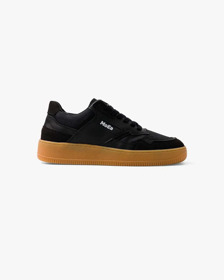 MoEa Herren vegan Sneaker Gen1 Grape Textile Schwarz
