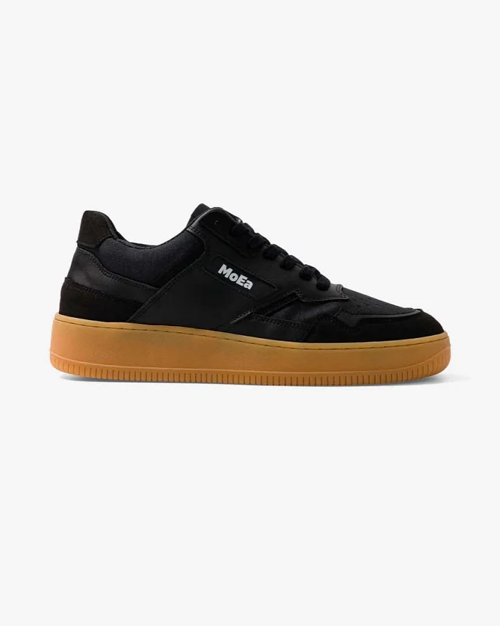 MoEa Herren vegan Sneaker Gen1 Grape Textile Schwarz