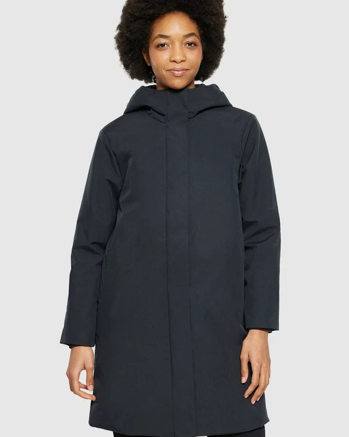 KnowledgeCotton Apparel Damen vegan Jacke Softshell Black Jet