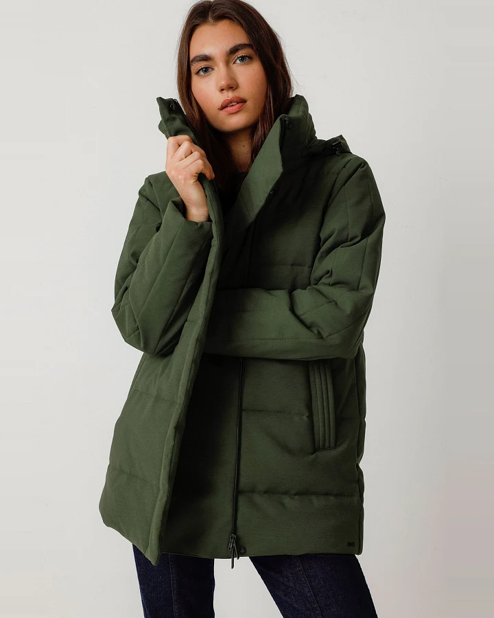 SKFK Damen vegan Jacke Inuntze Grün