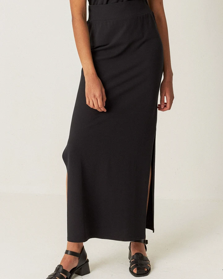 SKFK Damen vegan Rock Aztu Schwarz