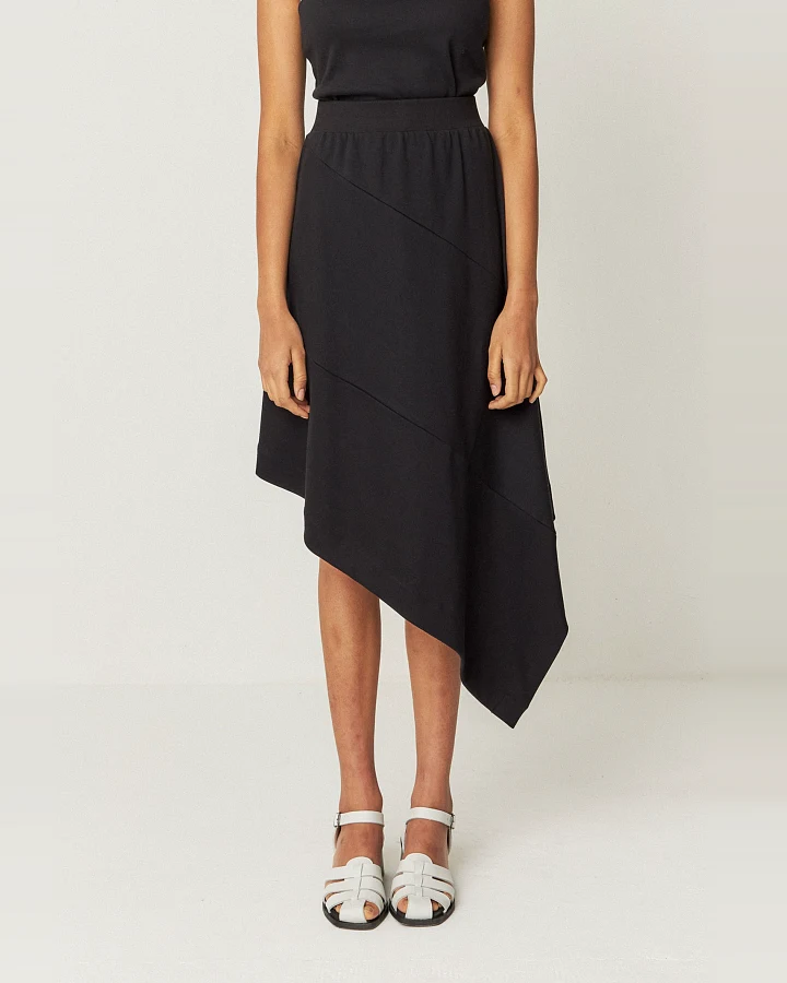 SKFK Damen vegan Rock Bruna Schwarz