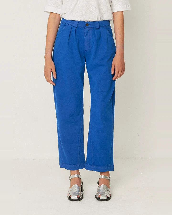 SKFK Damen vegan Hose Amata Blau