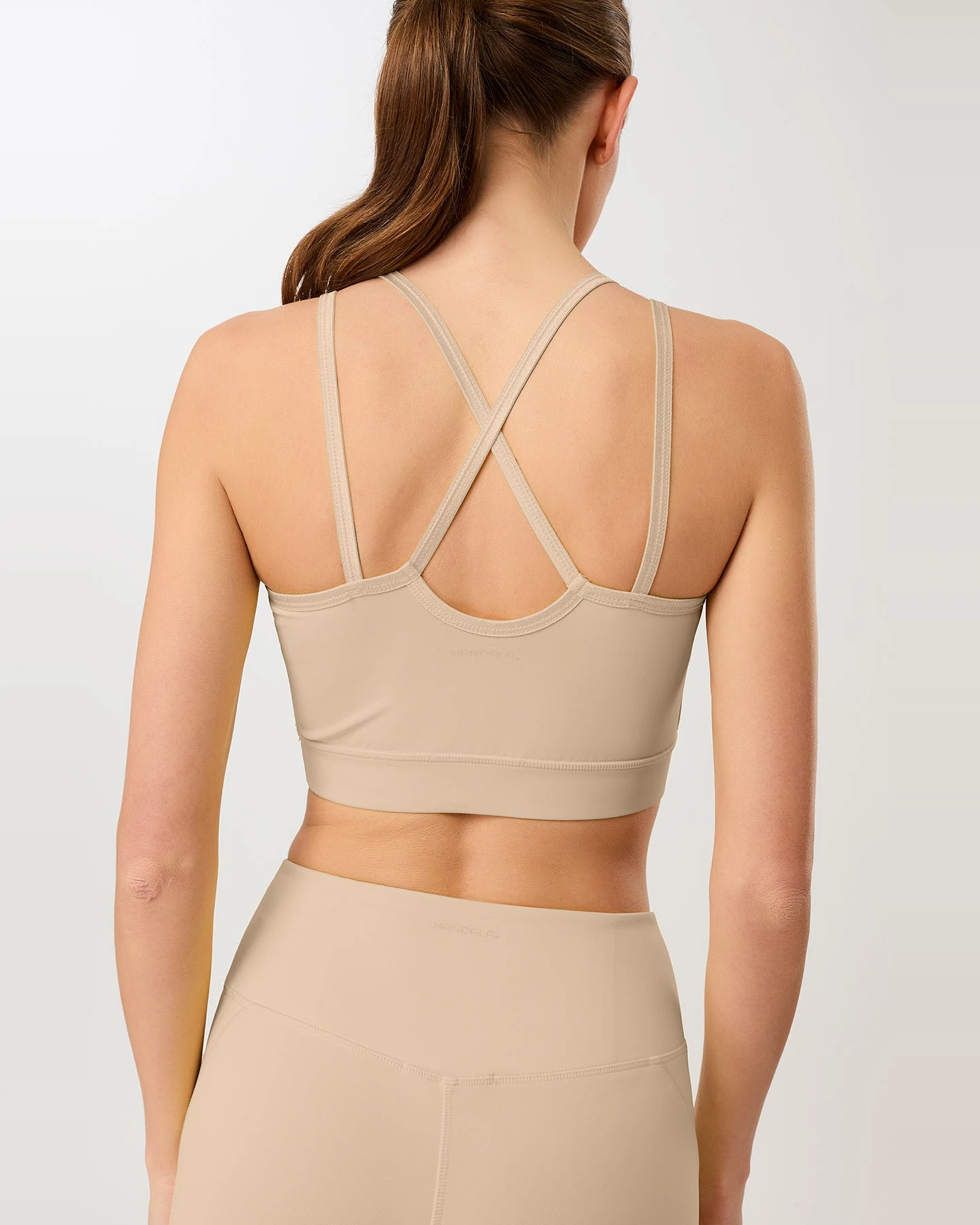 MANDALA Damen vegan Sport-Bh Studio Wüste – Ansicht 2