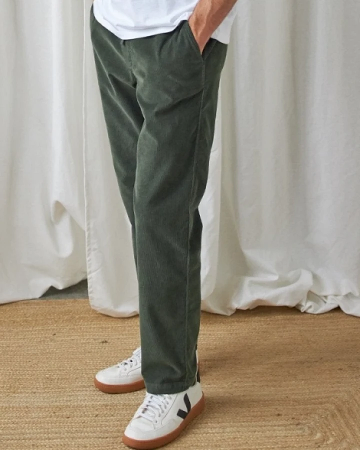 TWOTHIRDS Herren vegan Hose Trinity Ivy Green