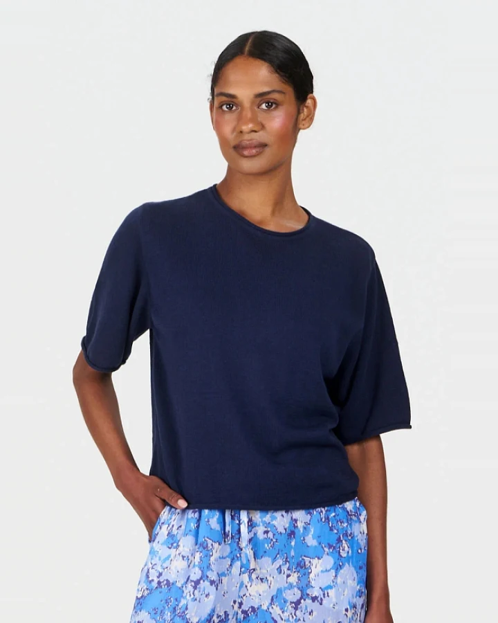 KOMODO Damen vegan T-Shirt Camille Marine