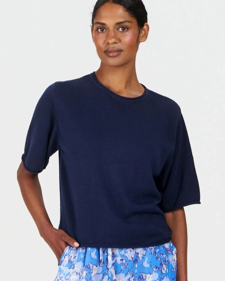 KOMODO Damen vegan T-Shirt Camille Marine