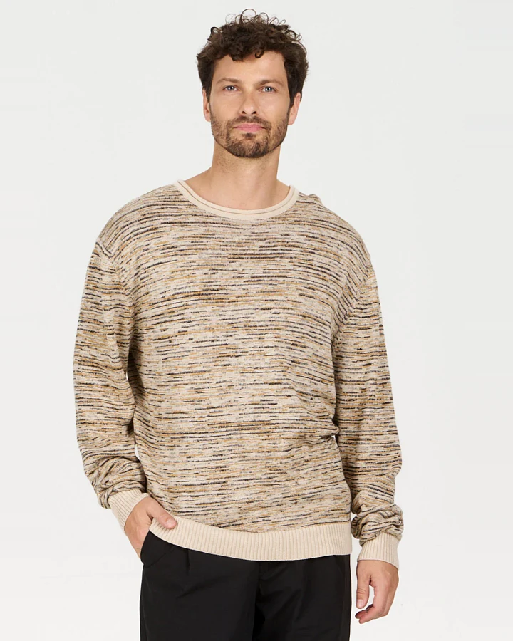 KOMODO Herren vegan Pullover Marcus Beige