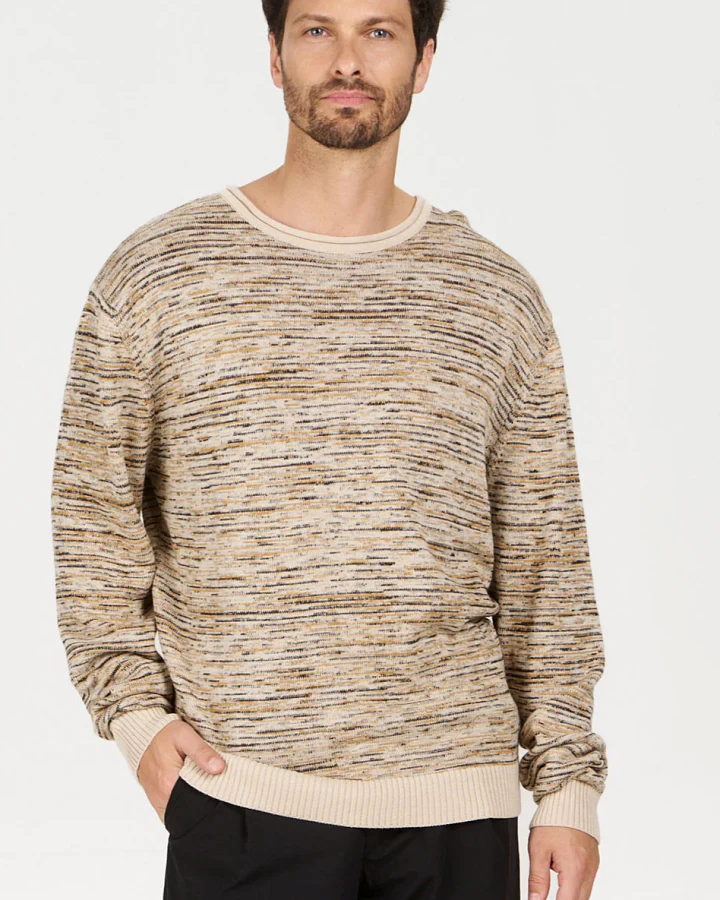 KOMODO Herren vegan Pullover Marcus Beige