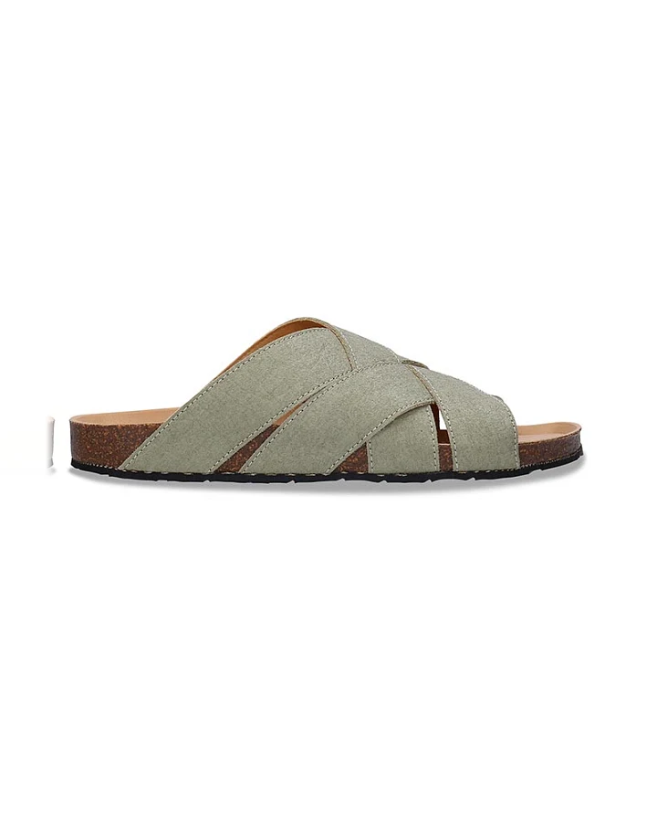 NAE Damen vegan Sandalen Tanna Grün
