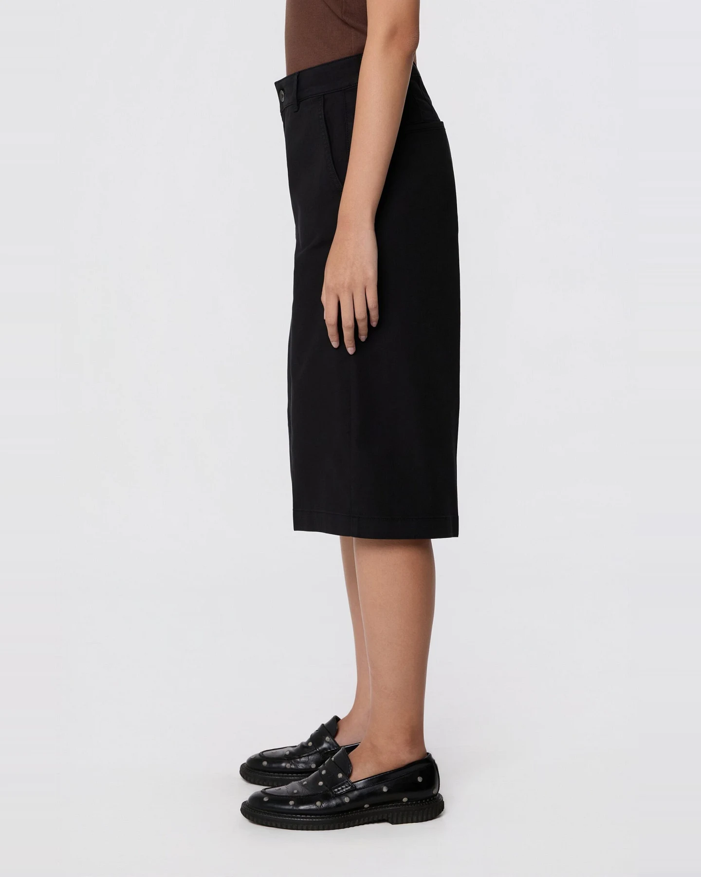 Dawn Damen vegan Shorts Eden Paper Touch Schwarz – Ansicht 2