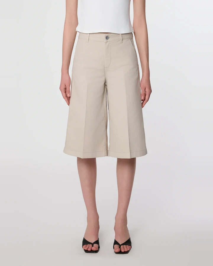 Dawn Damen vegan Shorts Eden Paper Touch Sand Stone