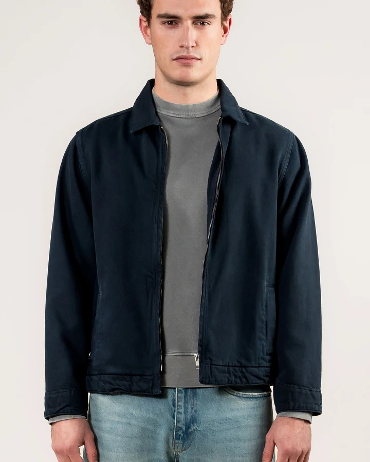 Kuyichi Herren vegan Jacke Oliver Blau