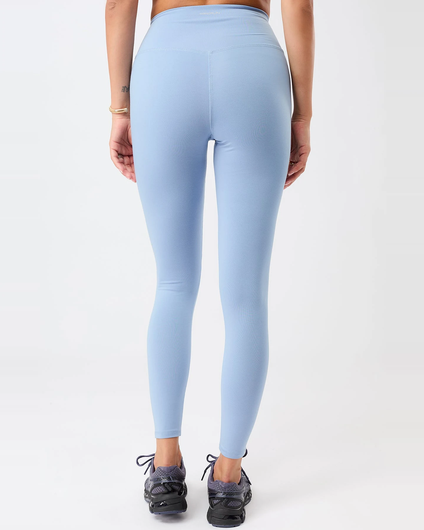MANDALA Damen vegan Legging Best Loved Ozon Blau – Ansicht 2
