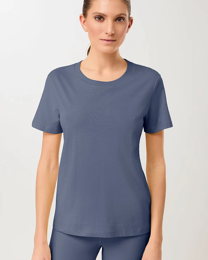 MANDALA Damen vegan T-Shirt The Everyday Eclipse Blau