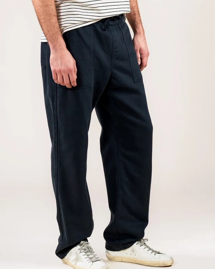 Kuyichi Herren vegan Hose Tyler Blau