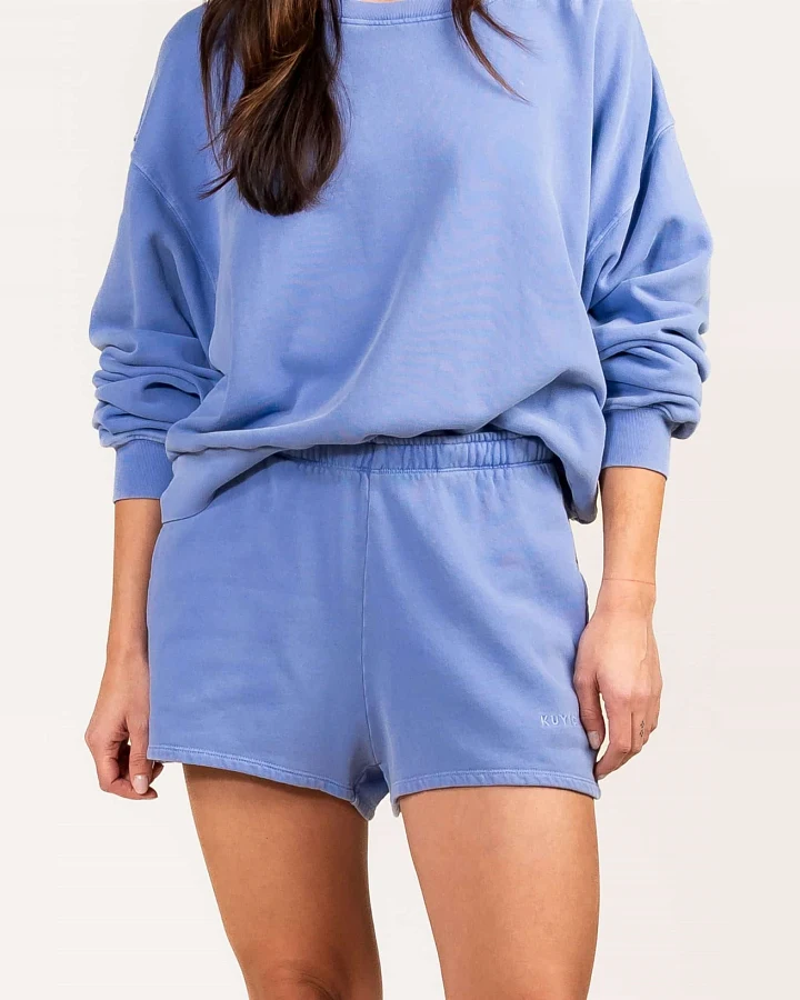 Kuyichi Damen vegan Kurze Hose Megan Lila