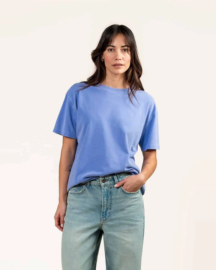 Kuyichi Damen vegan T-Shirt Faye Lila