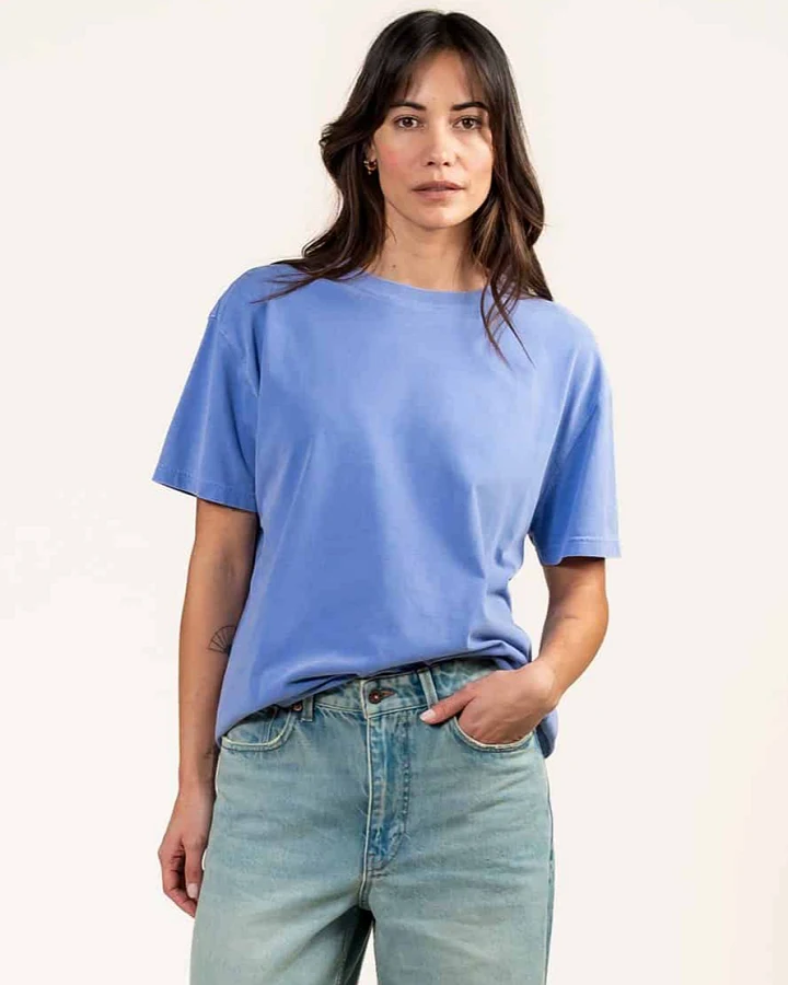 Kuyichi Damen vegan T-Shirt Faye Lila