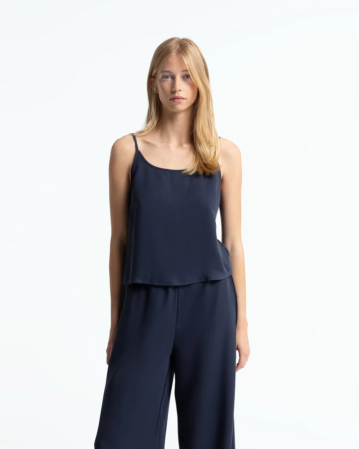 Kings of Indigo Damen vegan Top Alexandra Dress Blues