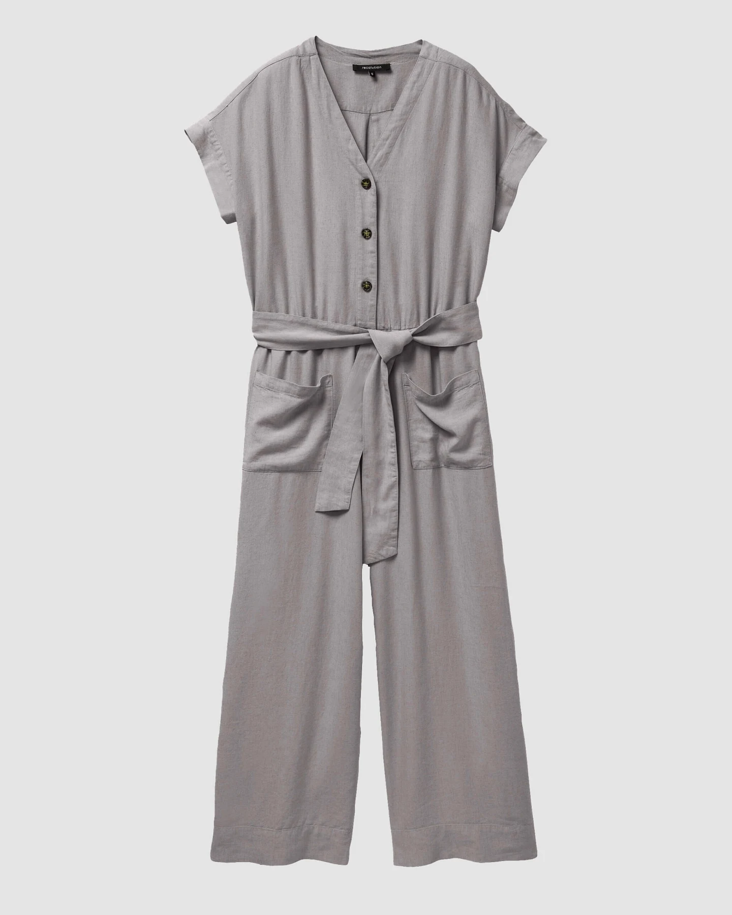Recolution Damen vegan Jumpsuit Dianella Greige – Ansicht 2