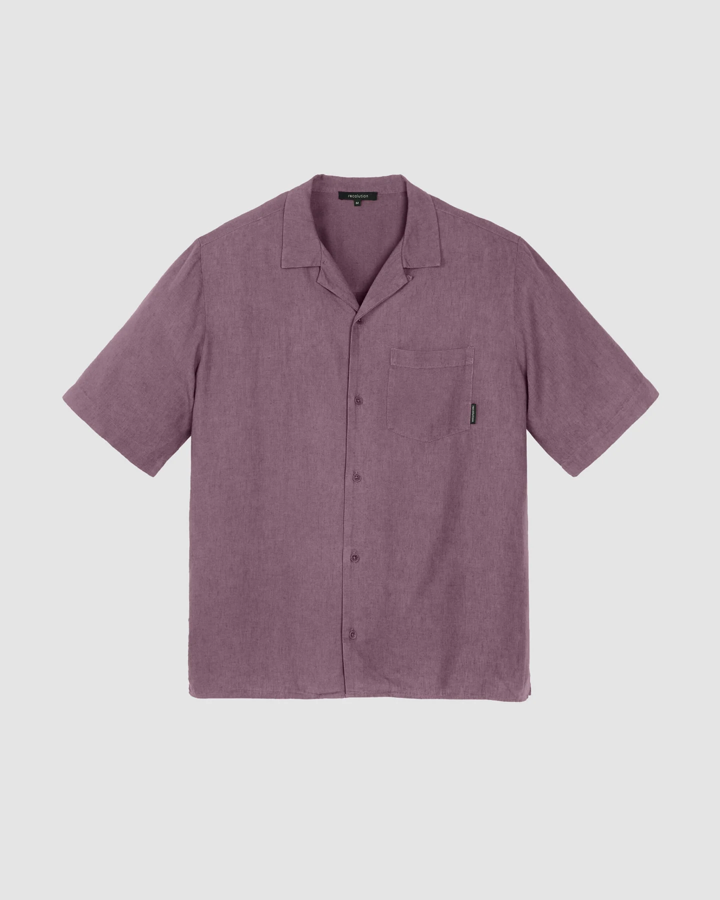 Recolution Herren vegan Shirt Cactus Mystic Grape – Ansicht 2