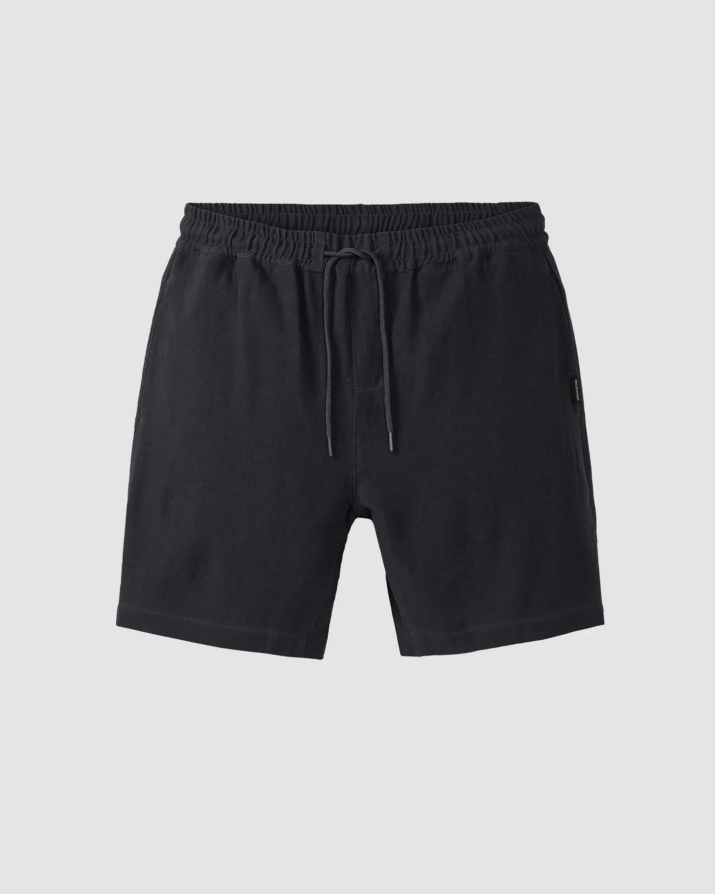 Recolution Herren vegan Kurze Hose Curry Schwarz – Ansicht 2