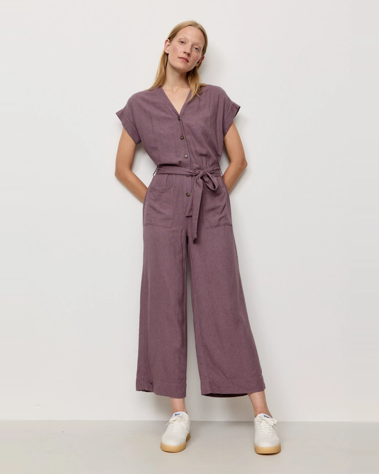 Recolution Damen vegan Jumpsuit Dianella Mystic Grape – Ansicht 2