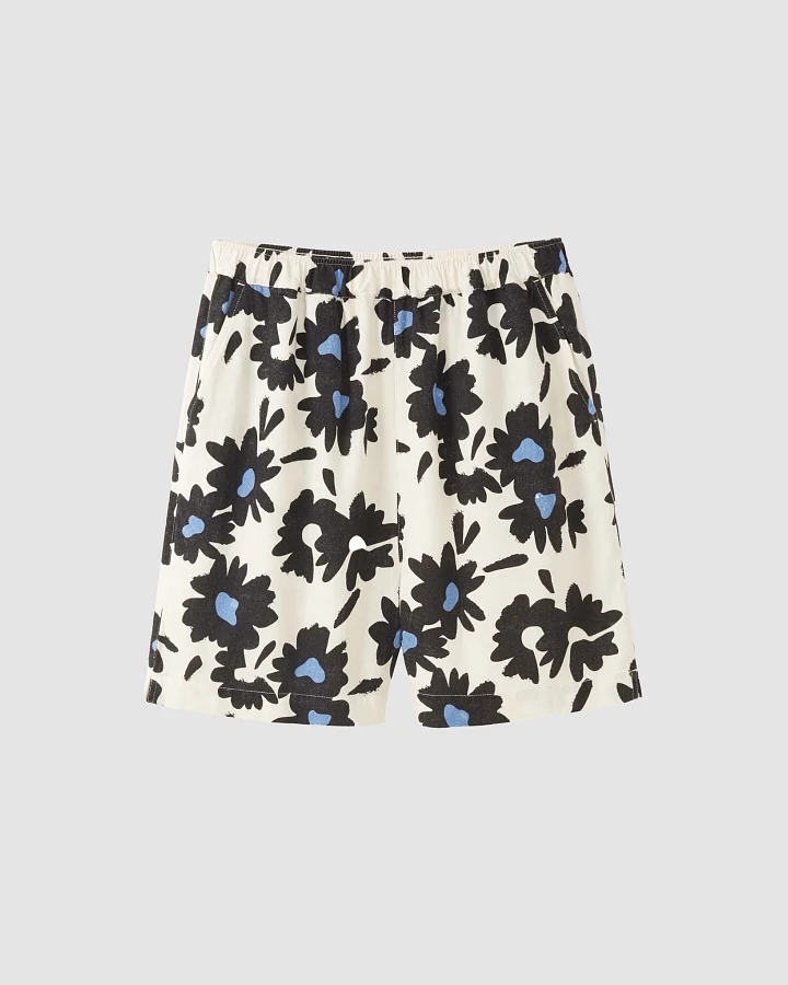 Recolution Damen vegan Shorts Fir Bloom Electric Blue