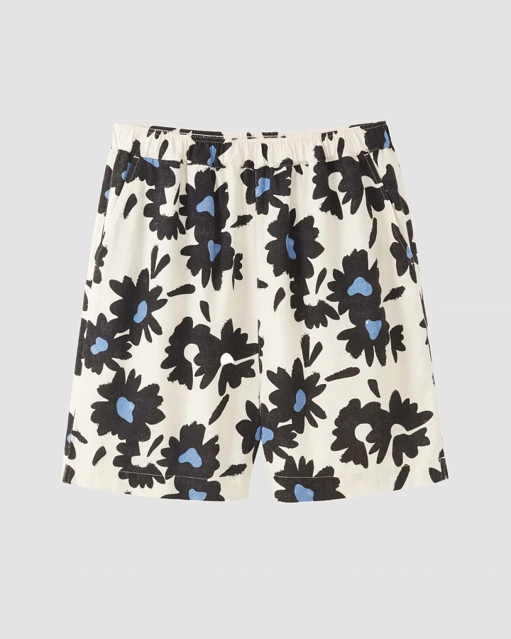 Recolution Damen vegan Shorts Fir Bloom Electric Blue