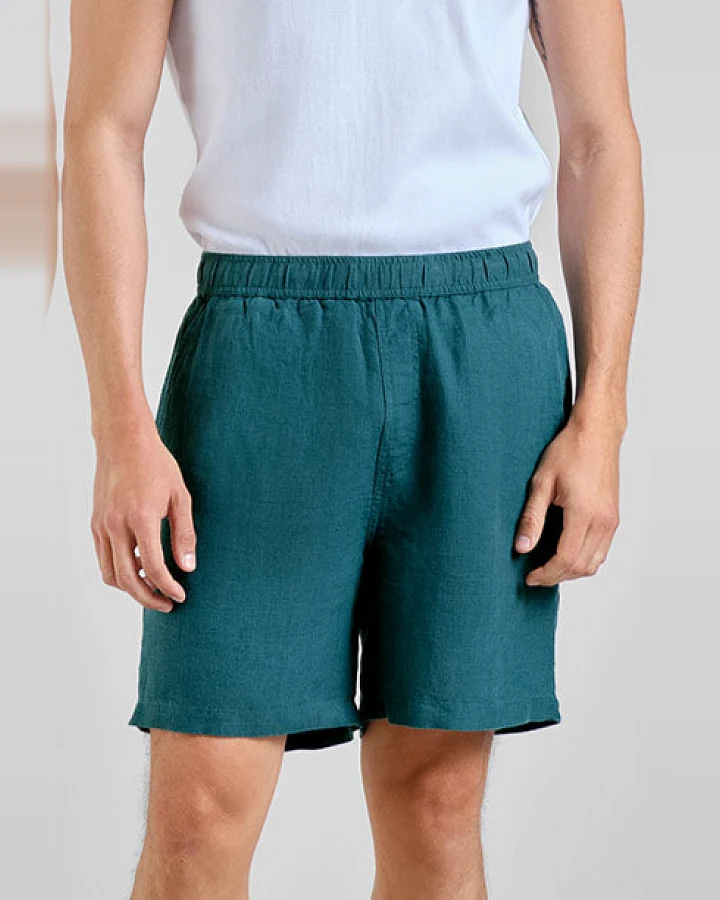 DEDICATED Herren vegan Shorts Sibbarp Grün