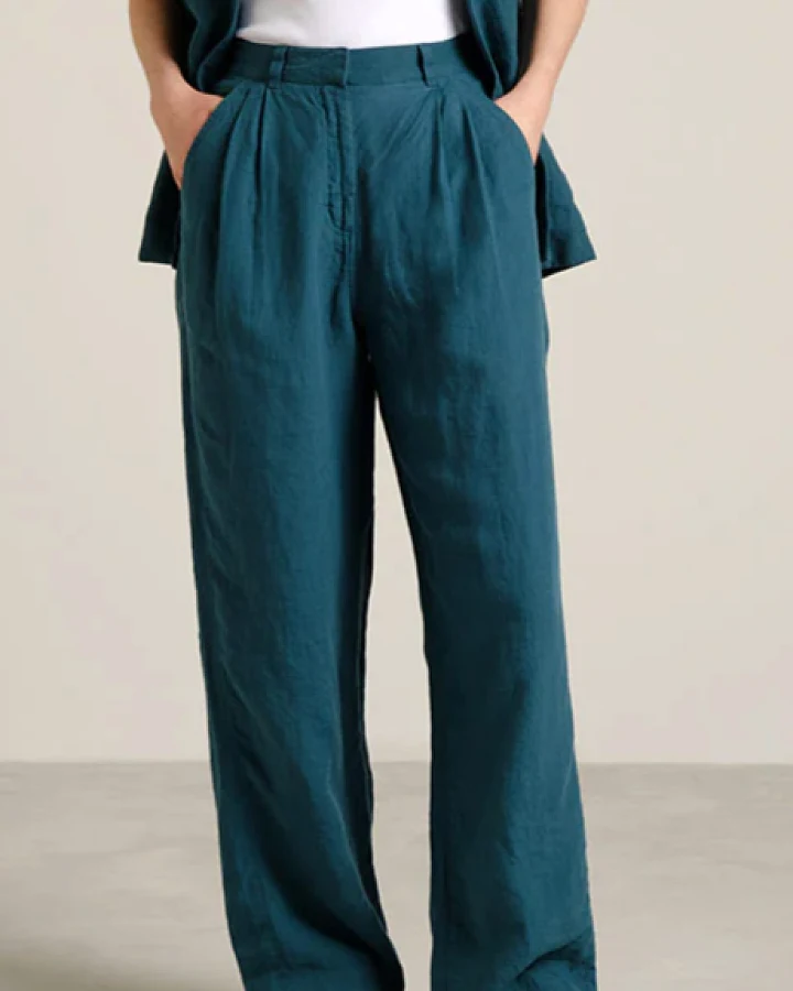 DEDICATED Damen vegan Hose Vickleby Green
