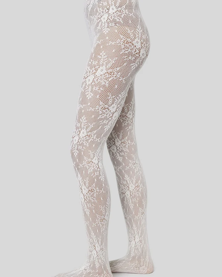 Swedish Stockings Damen vegan Set Strumpfhosen & Kniestrümpfe Rosa Elfenbein