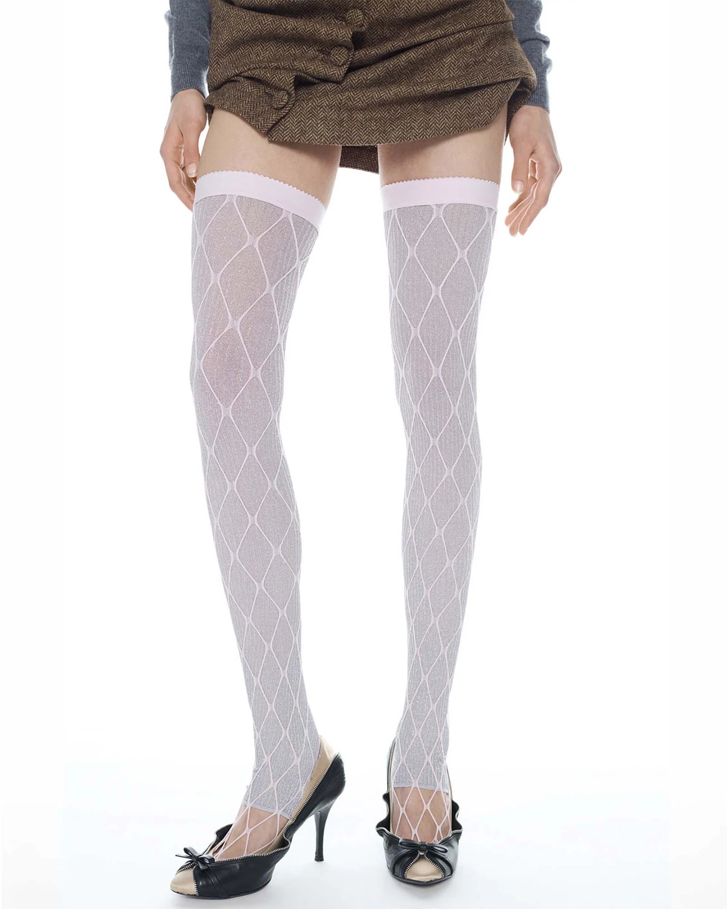 Swedish Stockings Damen vegan Strumpfhose Double August Barron Pink – Ansicht 2