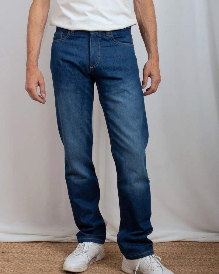 TORLAND Herren vegan Jeans Sven Dark Indigo