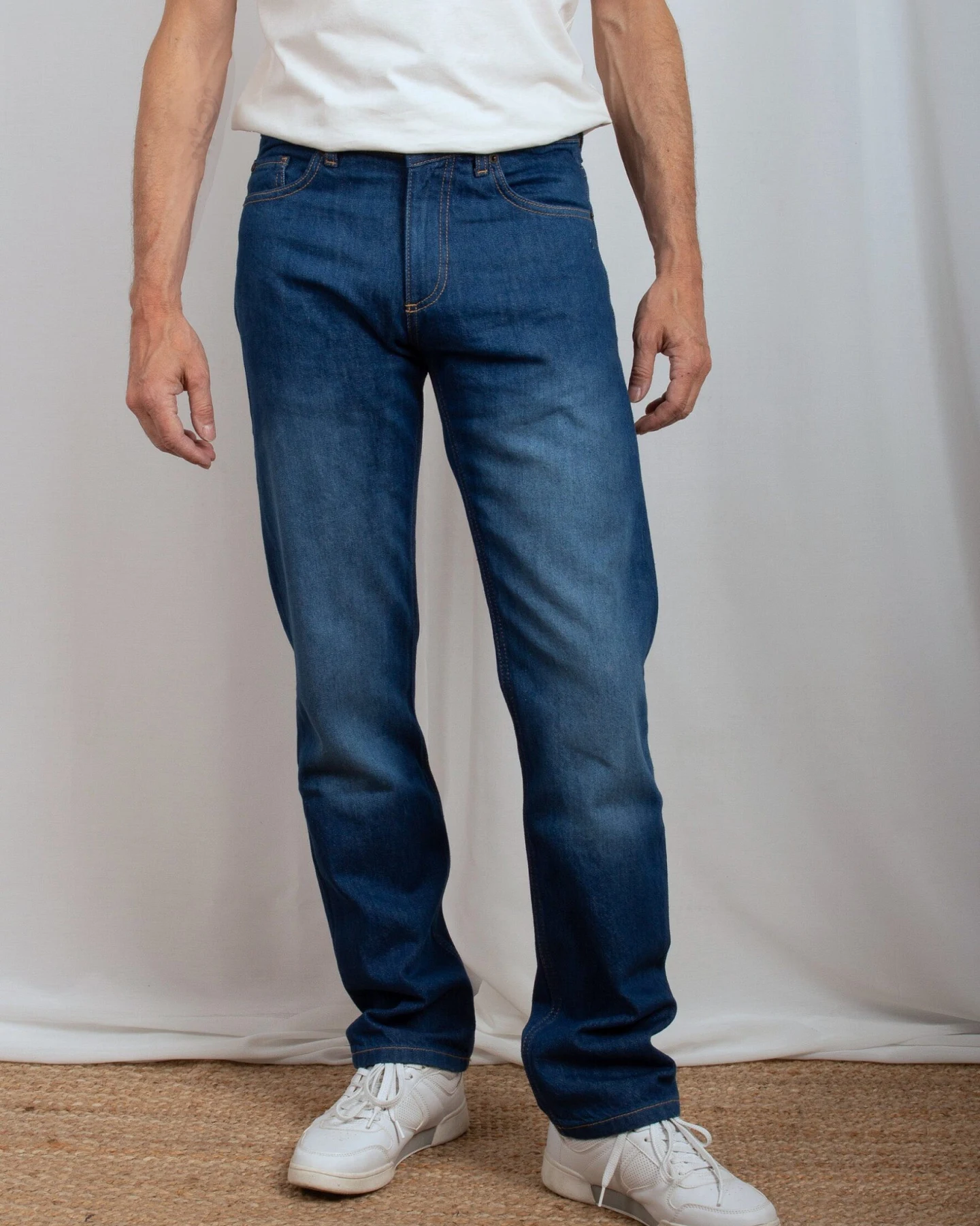 TORLAND Herren vegan Jeans Sven Dark Indigo – Ansicht 2