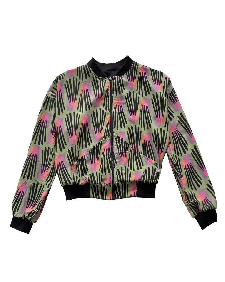 WiDDA Damen vegan Jacke Reversible Turner Dash Schwarz