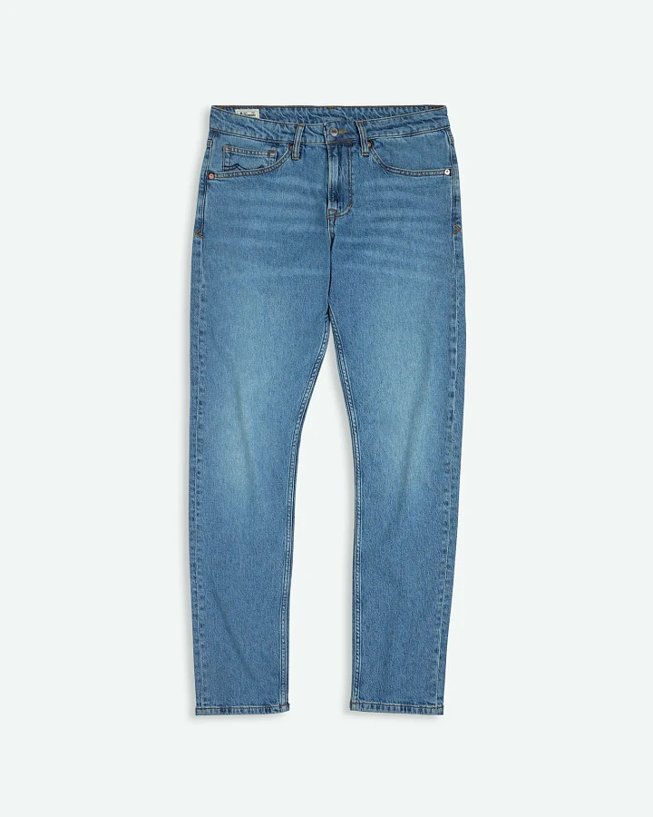 Kings of Indigo Herren vegan Jeans Charles Toviel Mid Marble