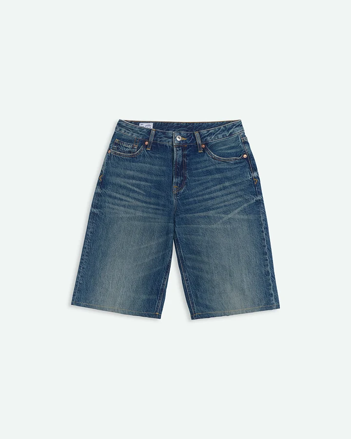 Kings of Indigo Damen vegan Shorts Joan Jort Jim Phoenix Blue Dirt