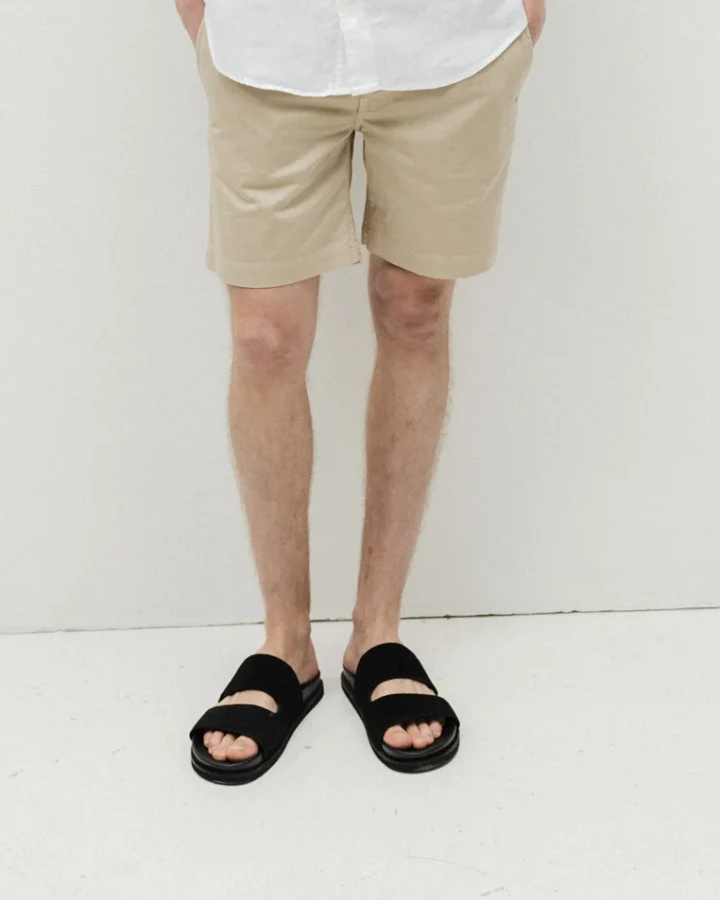 MUD Jeans Herren vegan Kurze Hosen Andy Sand