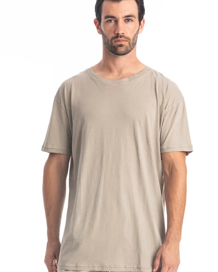 RAVENS VIEW IBIZA Herren vegan T-Shirt King Xl Stone Beige
