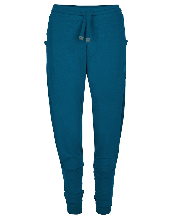 nice to meet me Herren vegan Hose Baggy Aquamarin