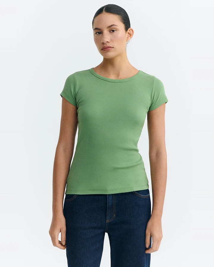 Thinking MU Damen vegan T-Shirt Ivy Mirna Grün