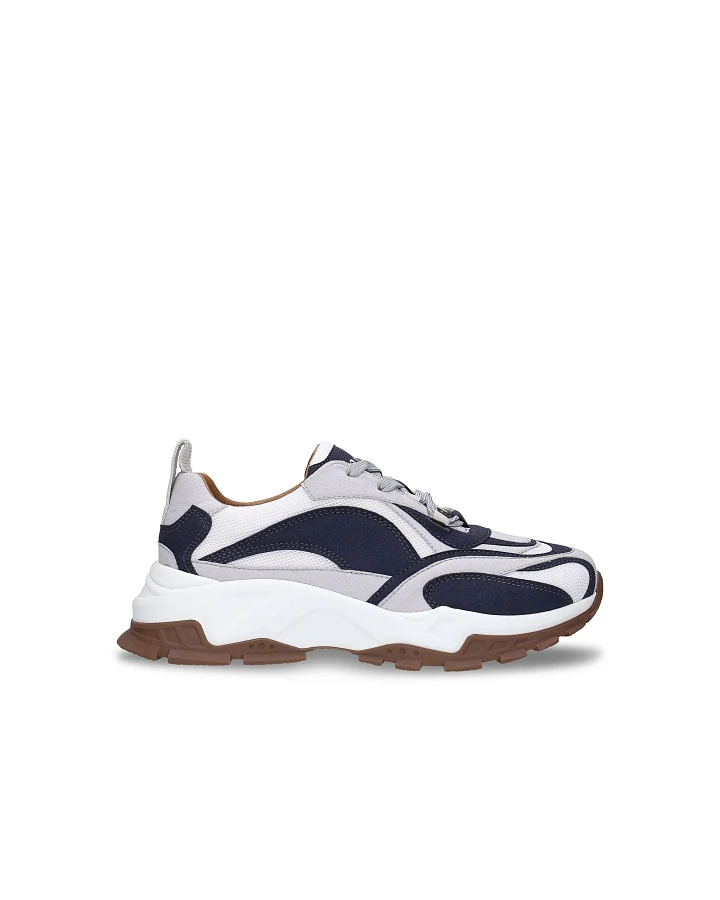 NAE Herren vegan Sneaker Hanoi Blau