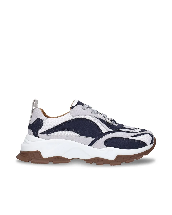NAE Herren vegan Sneaker Hanoi Blau