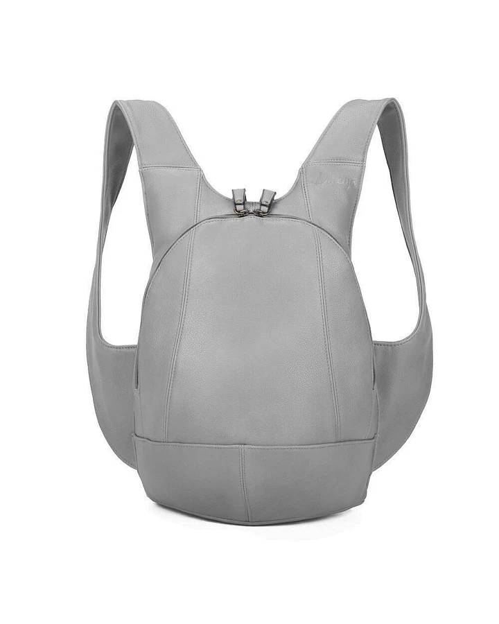 Arsayo Herren vegan Rucksack Die Original Maus Grau