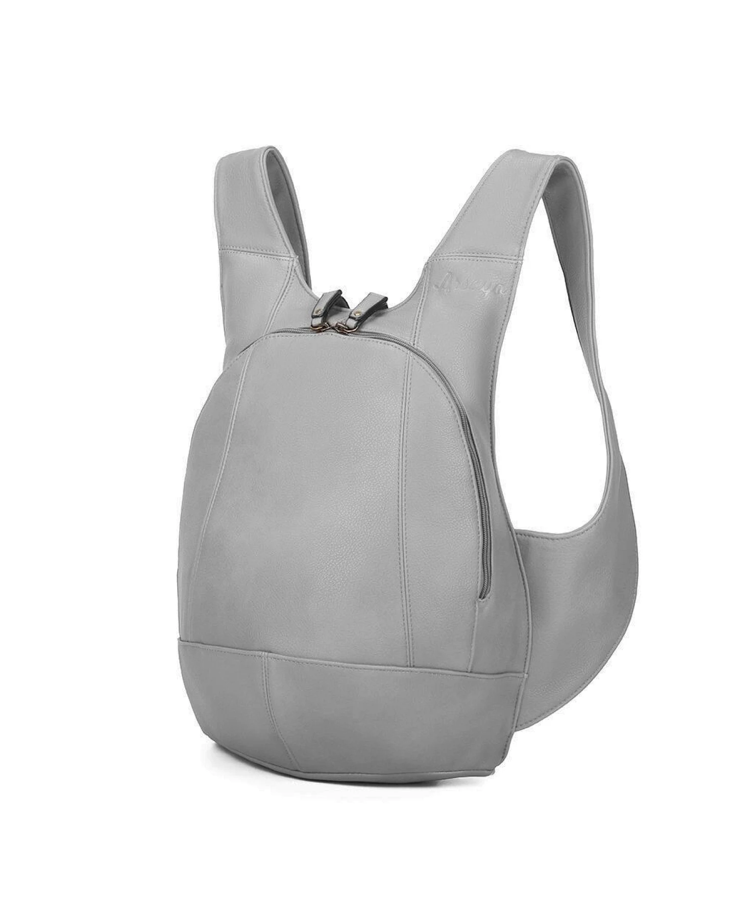 Arsayo Herren vegan Rucksack Die Original Maus Grau – Ansicht 2