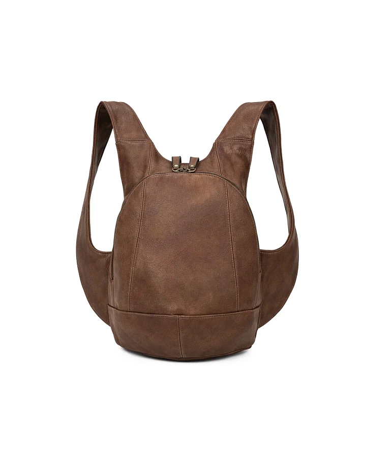Arsayo Herren vegan Rucksack Das Original Braun